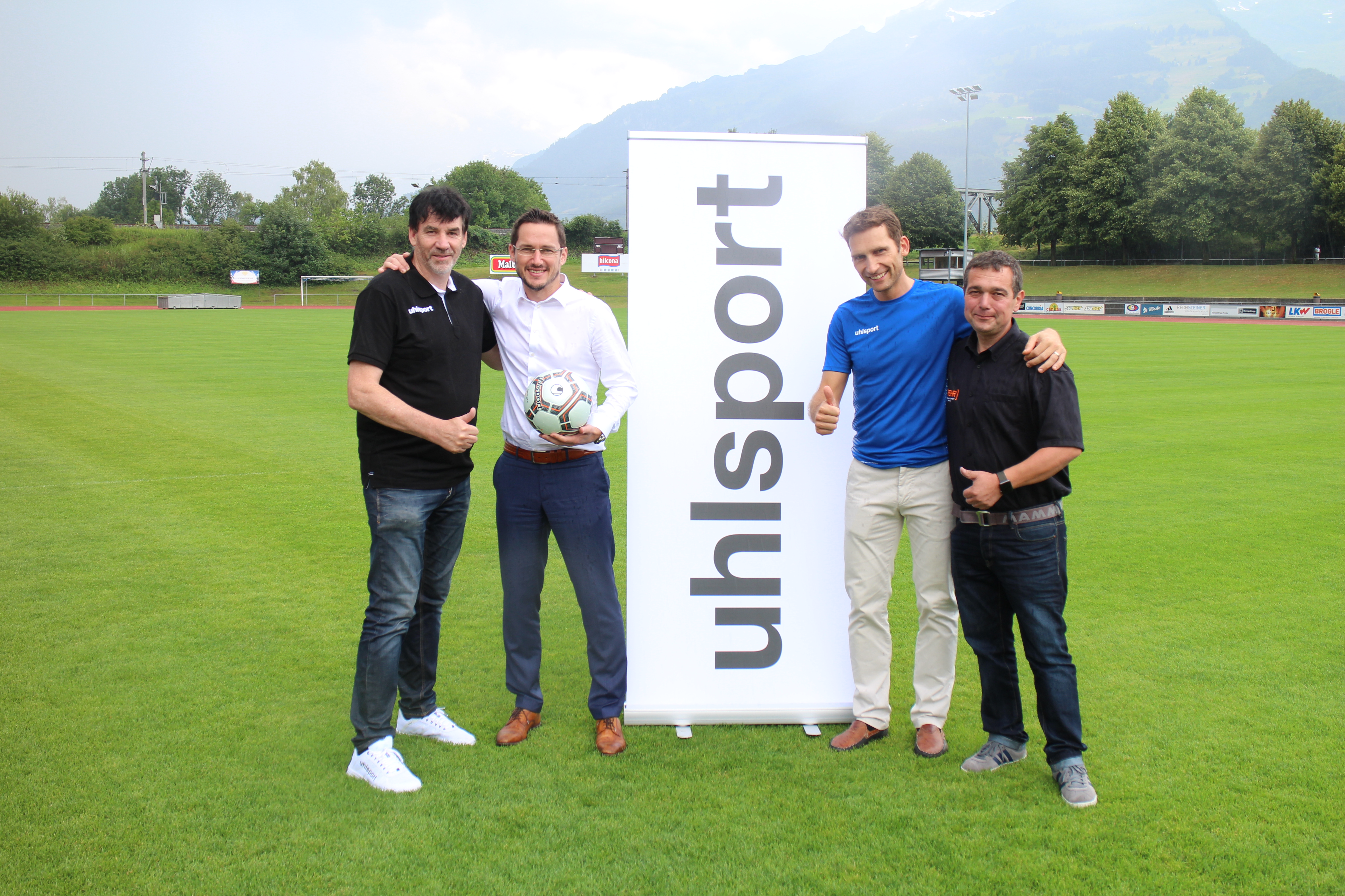 Uhlsport ist seit Juli 2018 neuer Ausrüster des FC Schaan
